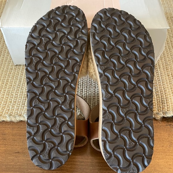 Birkenstock Papillio Glenda Teddy Eggshell Asst asa - Picture 4 of 5